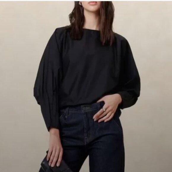 Banana Republic Tops - Banana Republic Long Sleeve Tunic Blouse Sz XL